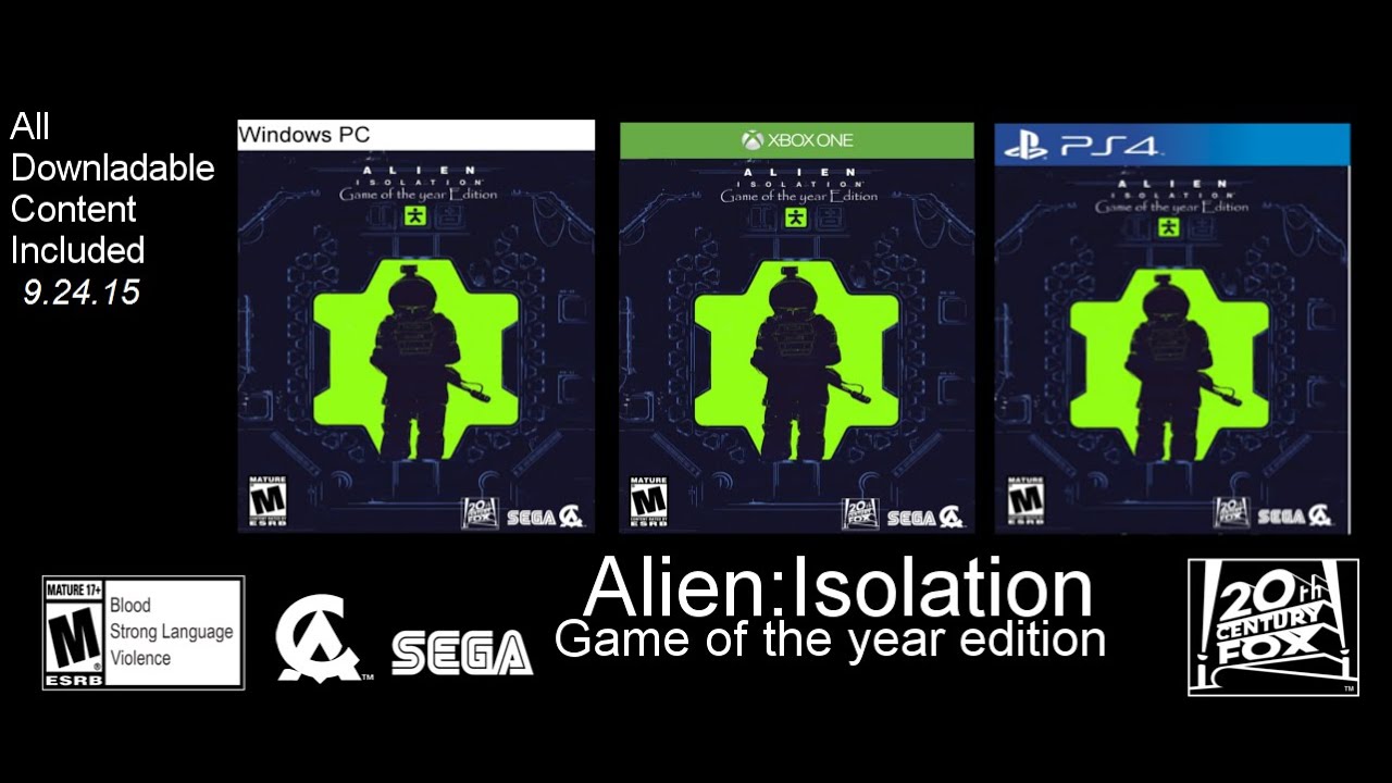 1280x720 Alien Isolation Game Of The Year Edition Trailer