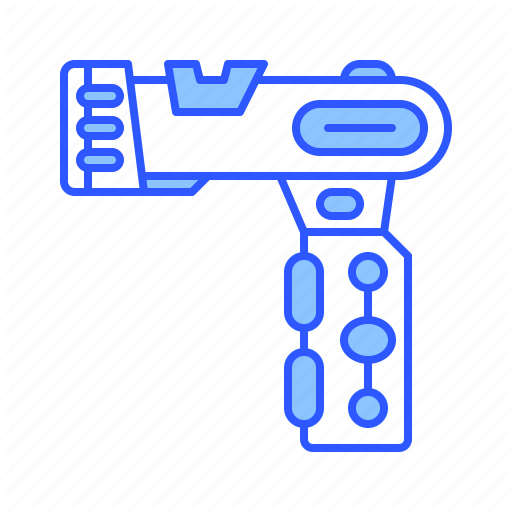 512x512 Alien, Blaster, Gun, Lightbeam, Pistol, Shooter Icon