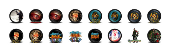 550x167 Mega Games Pack Icons Set Png Free Download, Icon Easy