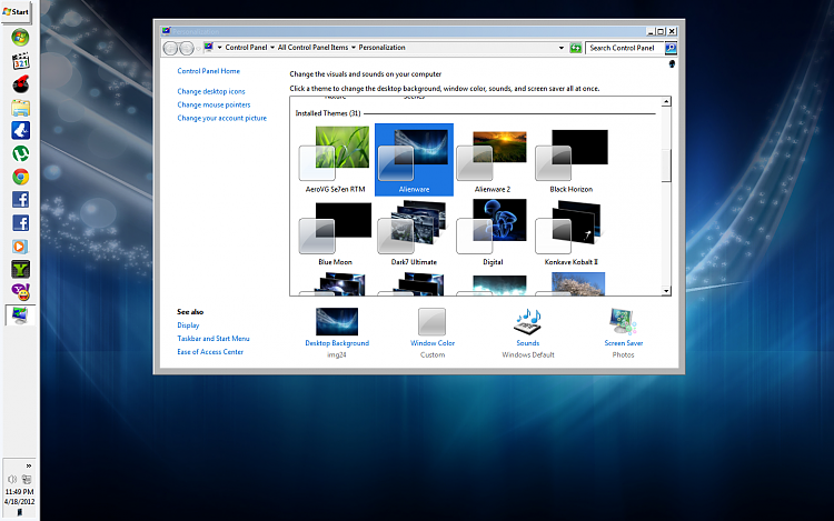 750x469 Aero Problems With Alienware Themes