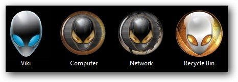 466x162 Alienware Theme For Windows And Windows