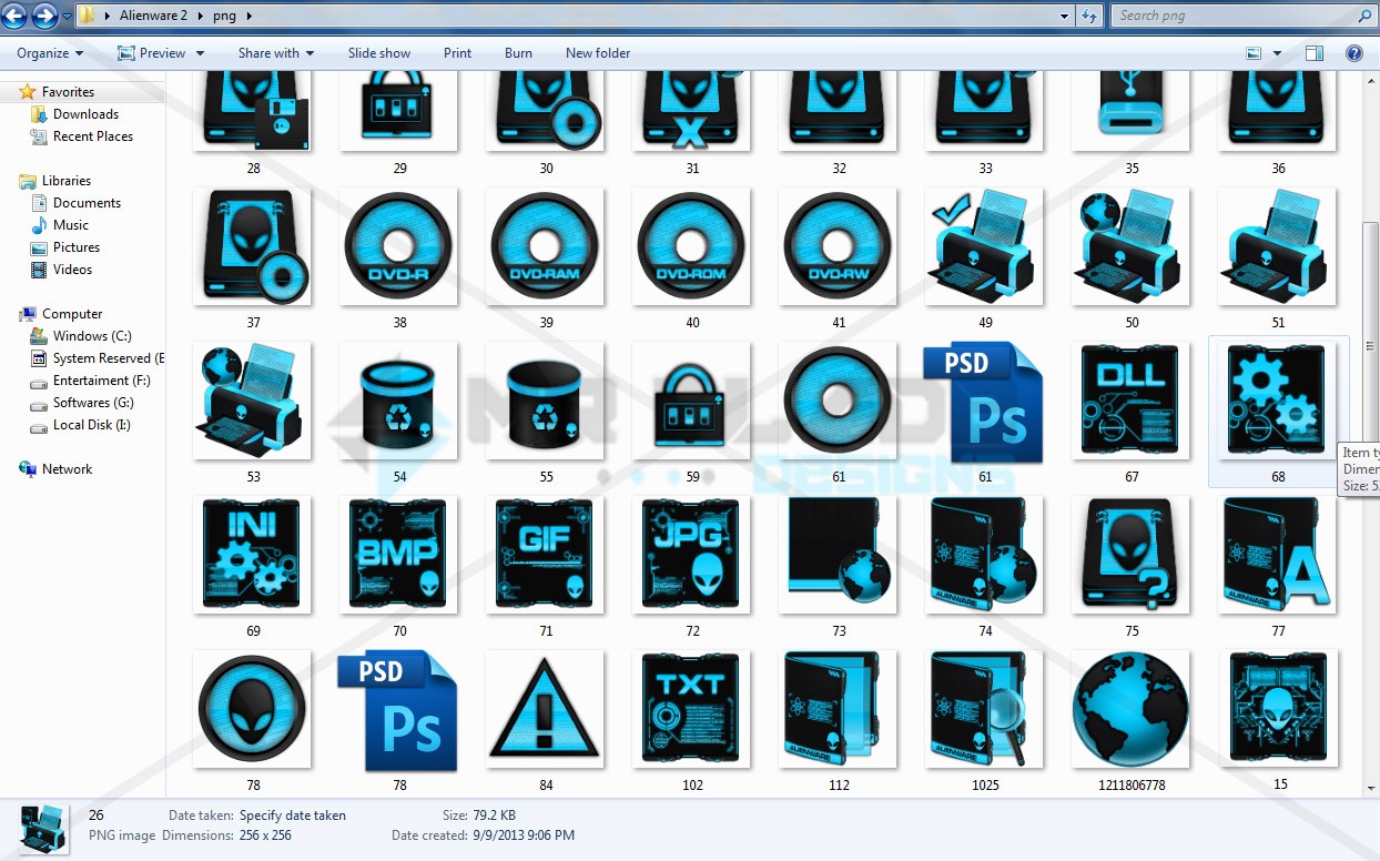 1244x776 Preview Alienware Eclipse Icons Mr Blade Designs