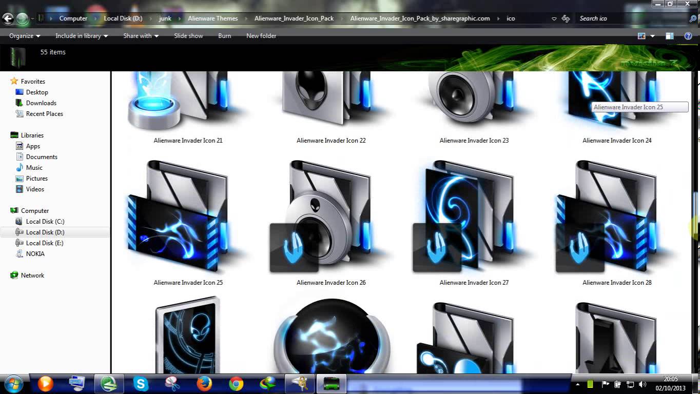 Alienware Icon Pack For Windows 10 at Vectorified.com | Collection of ...