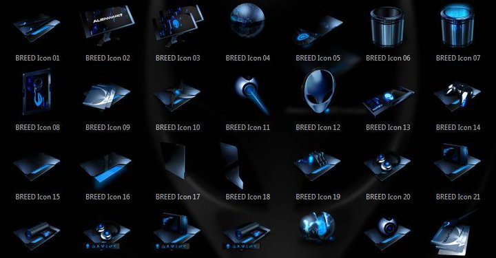 alienware invader icon pack download link youtube