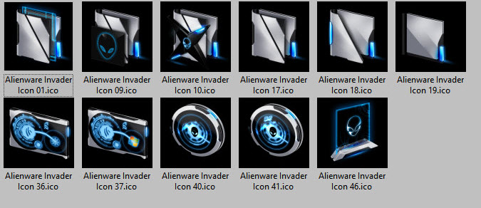 alienware breed icon pack