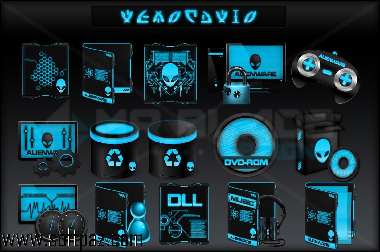 1233x819 Curtis Lindsay Alienware, Icon Pack