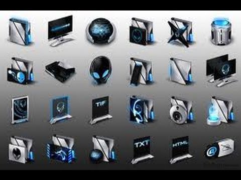 480x360 Alienware Invader Icon Pack