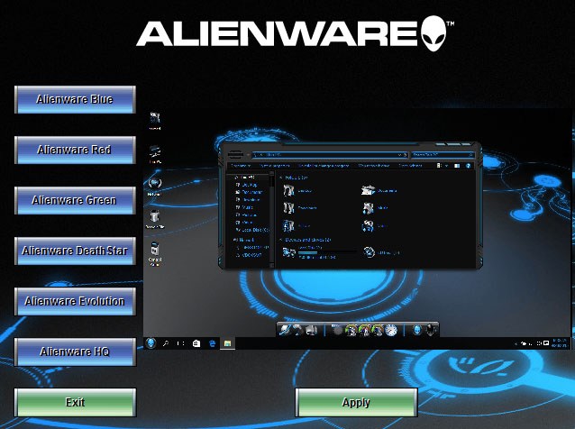 icon pack alienware evolution