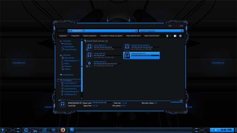 770x433 Alienware Eclipse Pure Blue Edition Mr Blade Designs