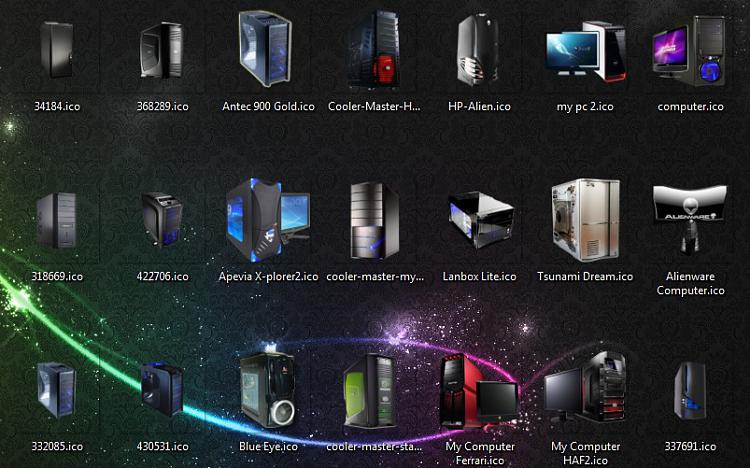 alienware invader icon pack