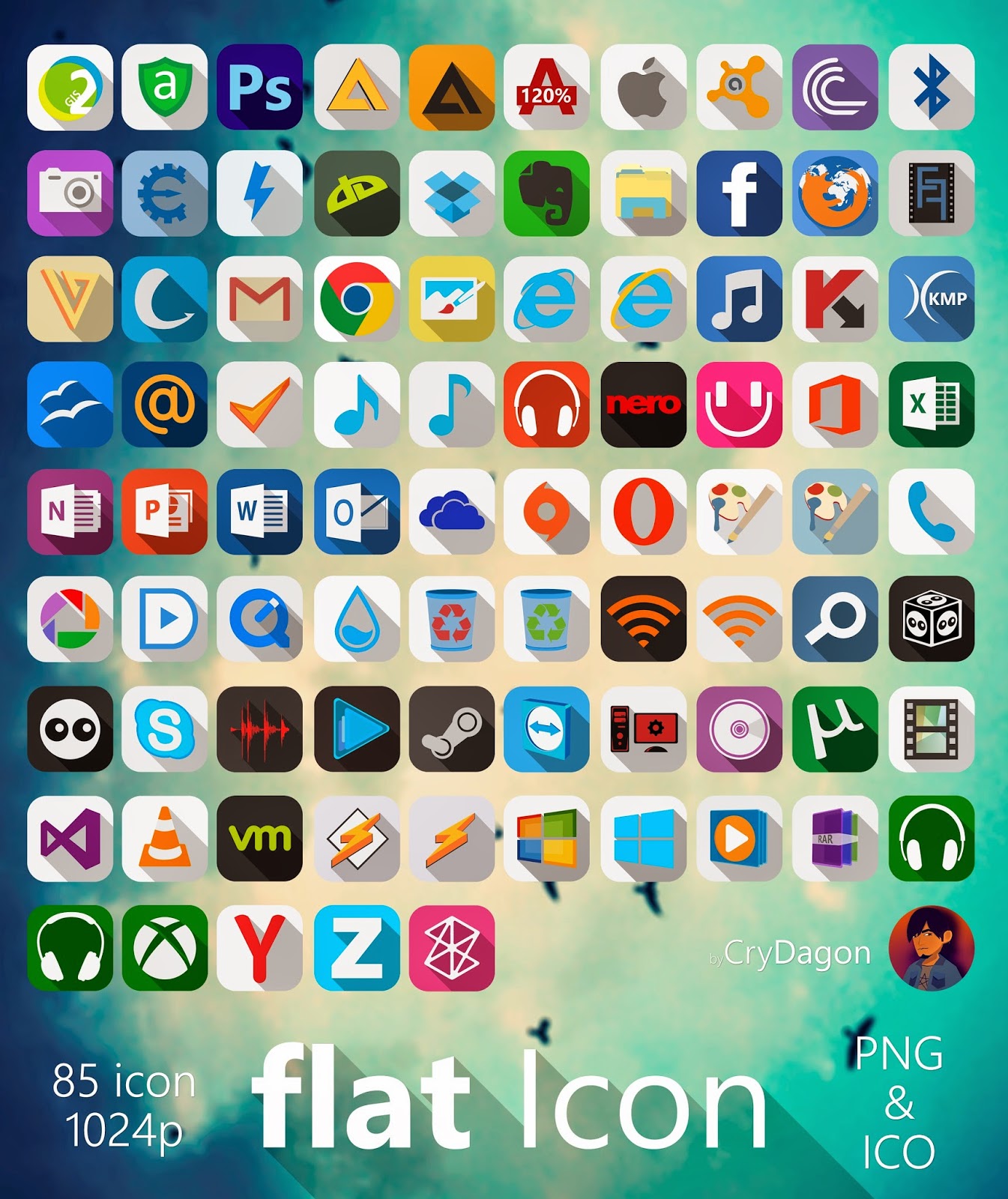 Free Cool Windows 10 Icon Packs Graphicsrolf