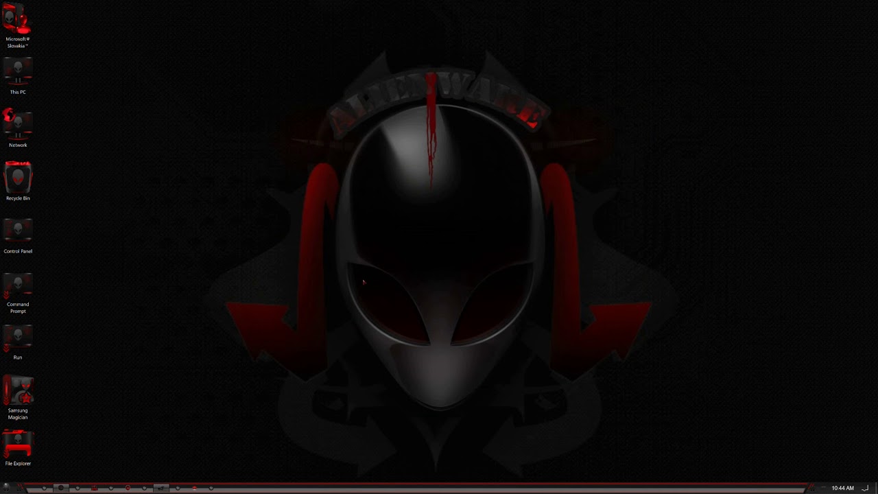 1280x720 And Ipack Alienware Red Icon Pack