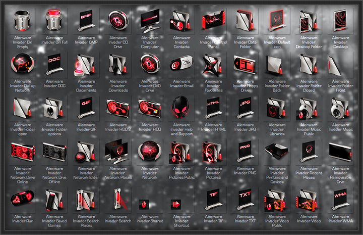 720x465 Windows Icon Pack Red Images