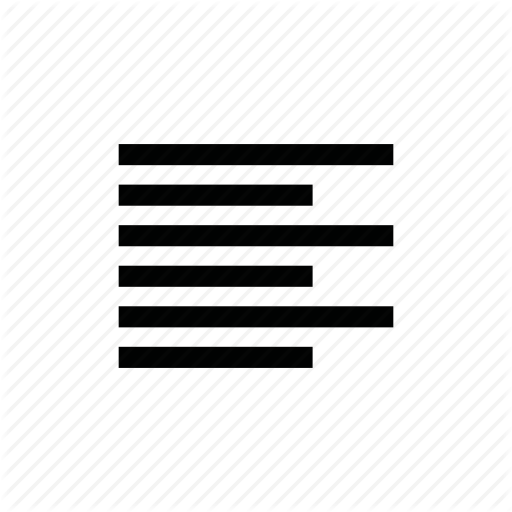 512x512 Align, Alignment, Direction, Left, Page, Position, Text Icon