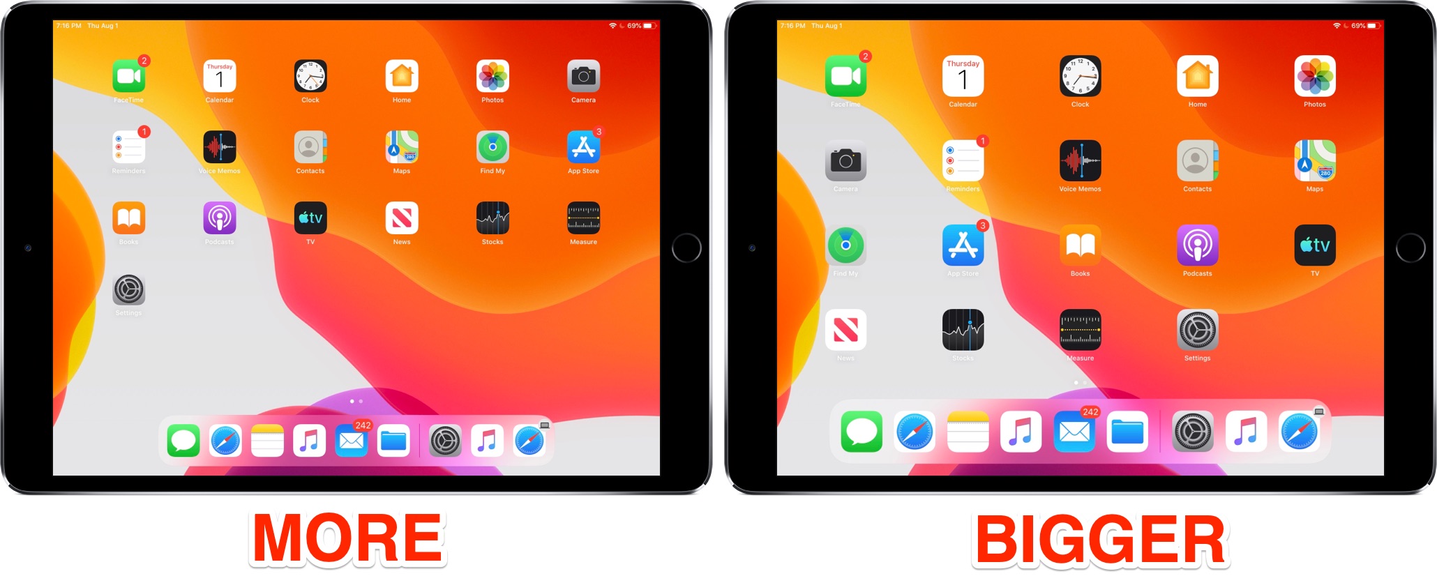 2060x826 How To Adjust Ipad Icon Size On The Home Screen