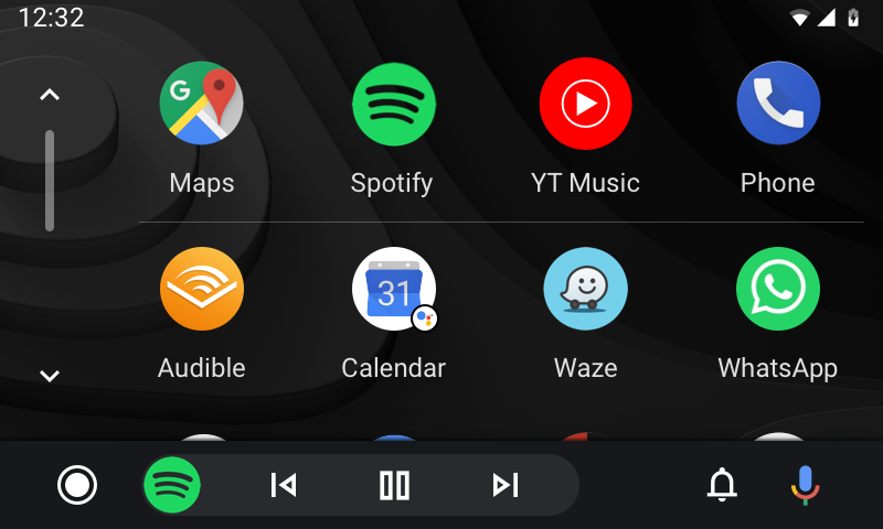 android hide icons at top of screen