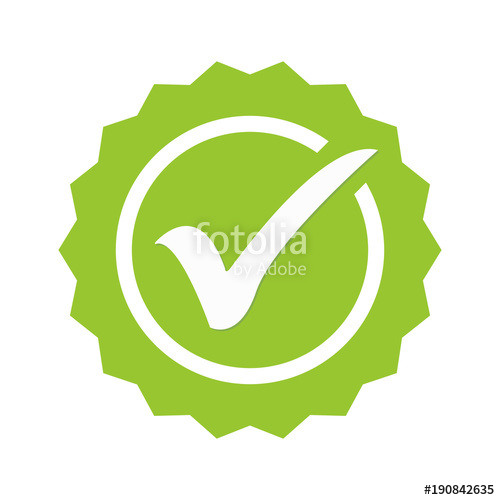 500x500 Green Tick Green Check Mark Tick Symbol, Icon, Sign In Green