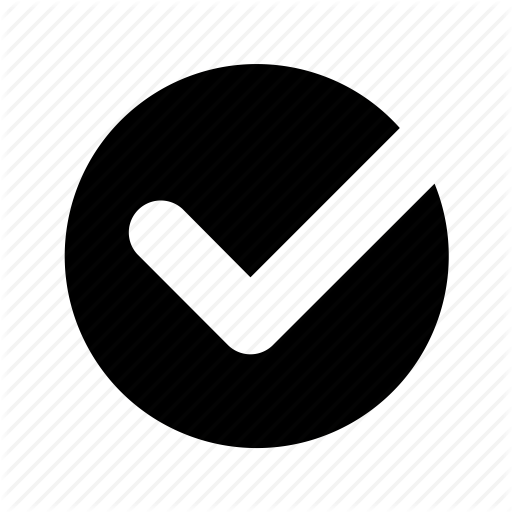 512x512 Check, Completed, Done, Filled Icon