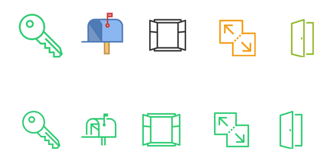 1165x566 How To Combine Icons From Different Sets In Your Ui