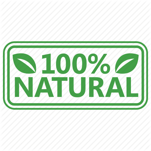 512x512 Certified, Natural, Stamp Icon
