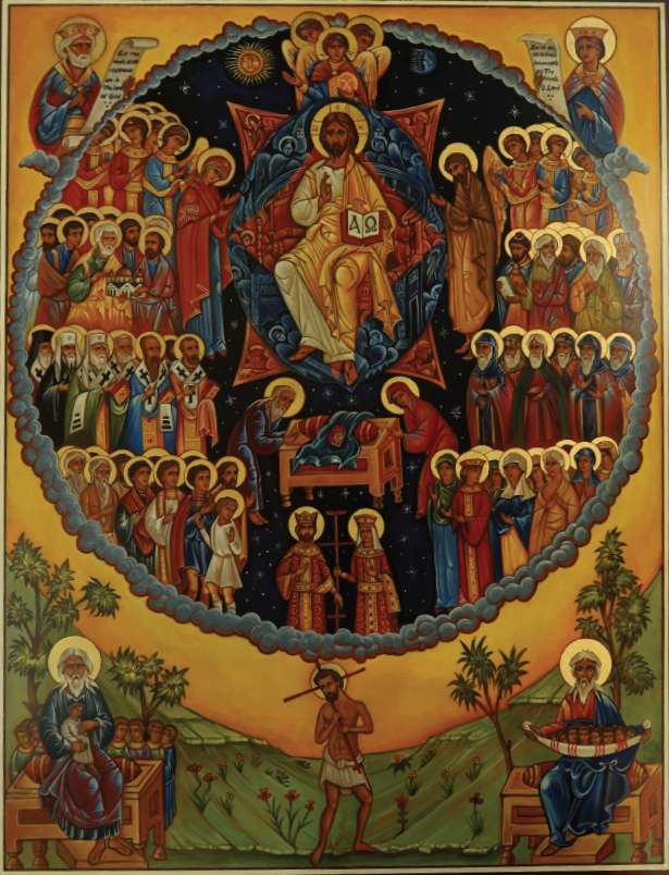 615x804 Sts Cyril Methodius Ukrainian Catholic Church Icon Of All Saints