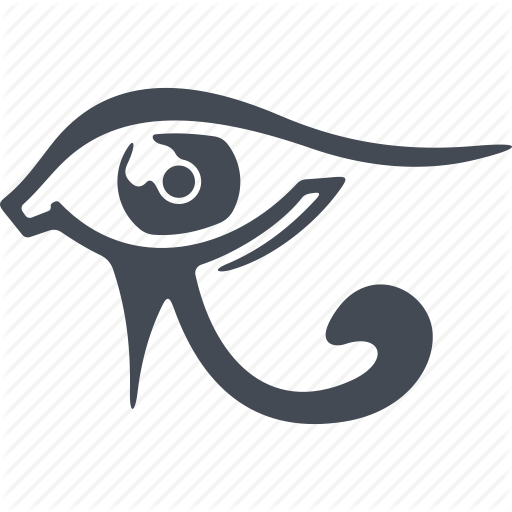 512x512 All Seeing Eye, Egipt, Eye, Eye Of Ra, God Ra Icon