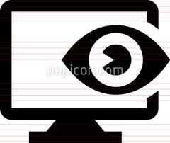 240x202 Cyber Security Seeing Eye Icon