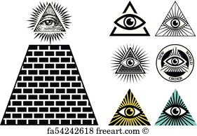 281x194 Free Art Print Of All Seeing Eye
