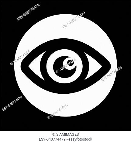 431x470 Icon Seeing Eye Stock Photos And Images Age Fotostock