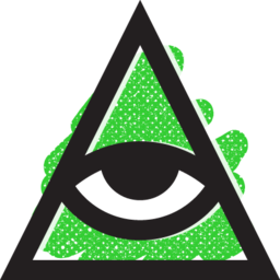 256x256 All, Seeing, Eye Icon Free Of Super Secret Vol One Colored