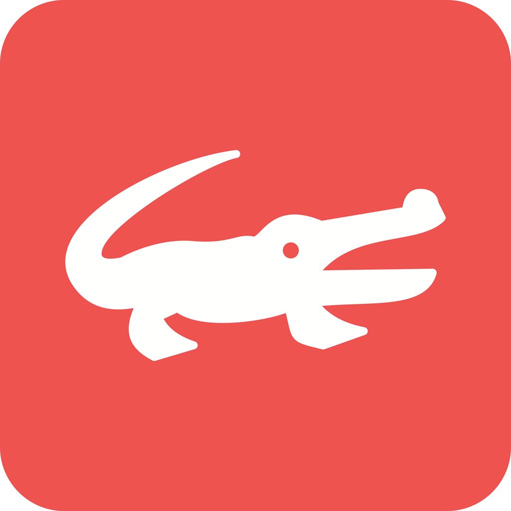 1024x1024 Alligator Flat Round Corner Icon