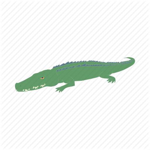 512x512 Alligator, Animal, Cartoon, Crocodile, Mascot, Predator, Reptile Icon