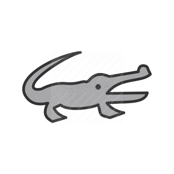 600x600 Alligator Line Filled Icon