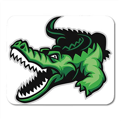 425x425 Semtomn Gaming Mouse Pad Alligator Crocodile Mascot