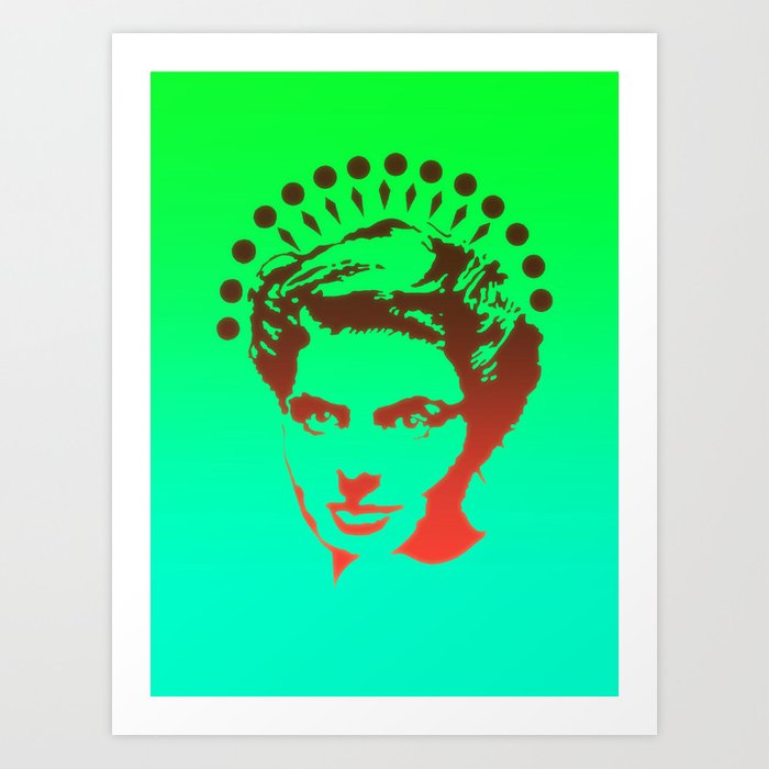 700x700 Bergman Alligator Icon Art Print