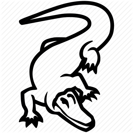 512x512 Alligator, Croc, Crocodile, Reptile Icon