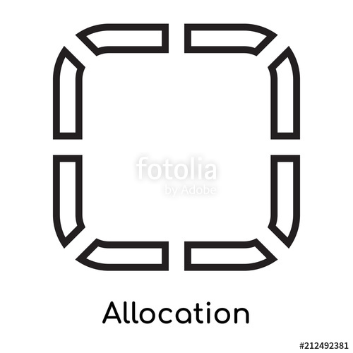 Allocation Icon at Vectorified.com | Collection of Allocation Icon free ...