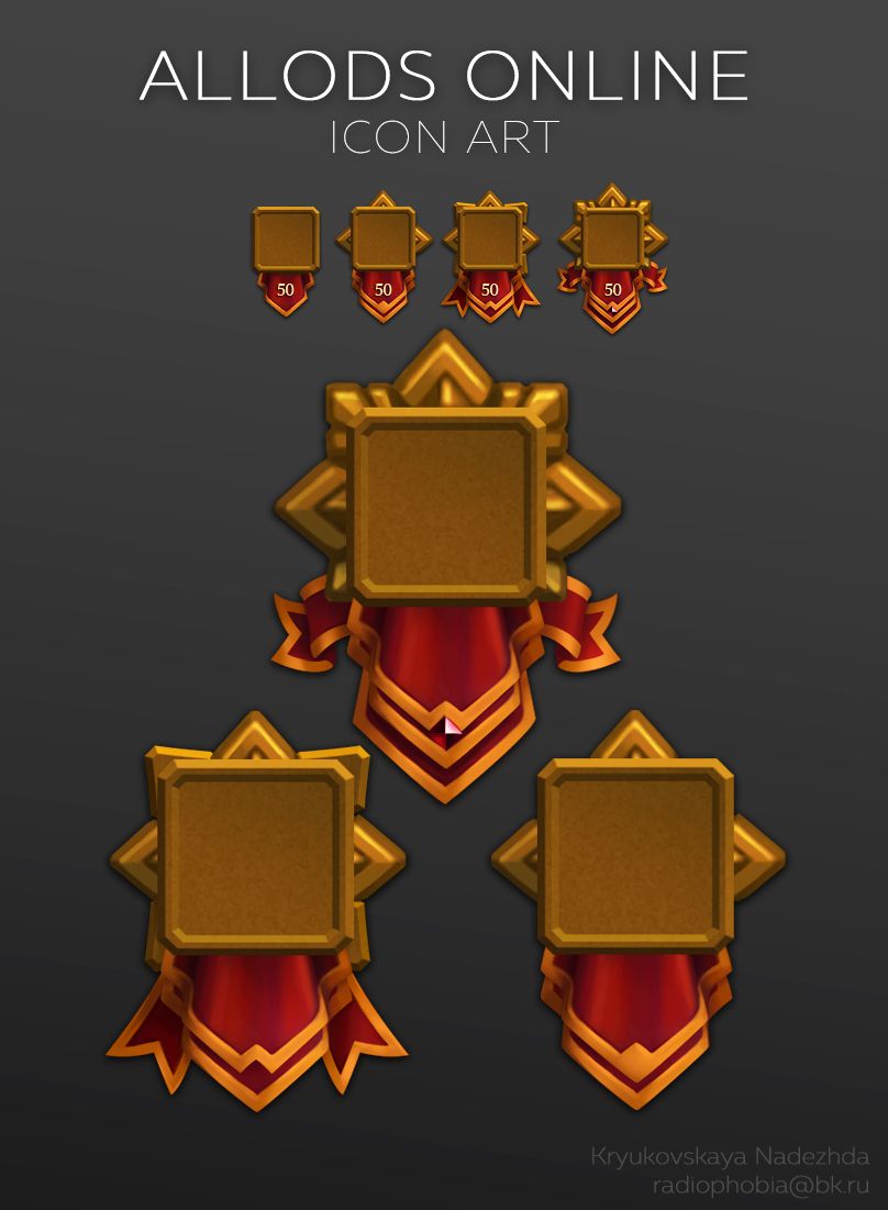 808x1101 Allods Online Icon Art On Behance Game Ui In Online