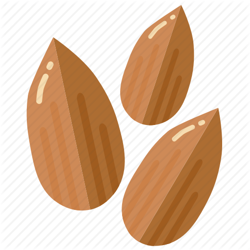 512x512 Almond, Almonds, Ingredient, Nut, Nuts Icon