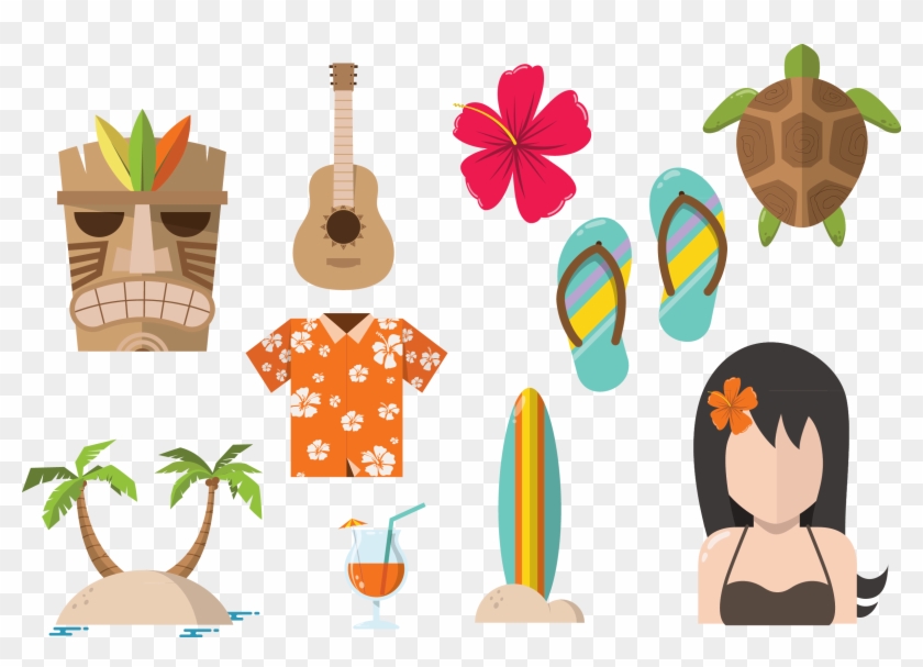 840x607 Beaches Icon Beach Vacation Elements