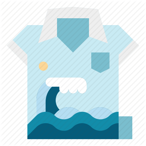 512x512 Aloha, Beach, Garment, Sand, Shirt, Summer, Travel Icon