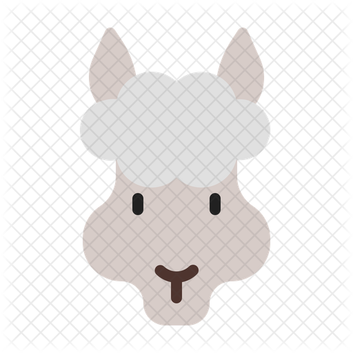 Alpaca Icon Of Flat Style 512x512 Alpaca Icon Of Flat Style