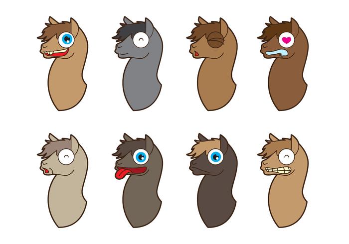 Free Alpaca Emoticon Icon Vector 700x490 Free Alpaca Emoticon Icon Vector