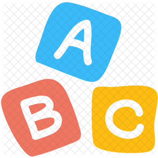 512x512 Alphabet Icon Of Doodle Style