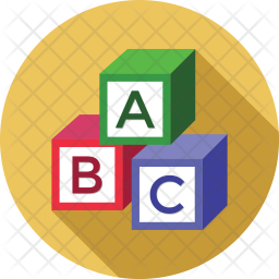 256x256 Alphabet Icon Of Flat Style