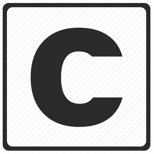 512x512 Alphabet, C, Latin, Letter, Modern Icon
