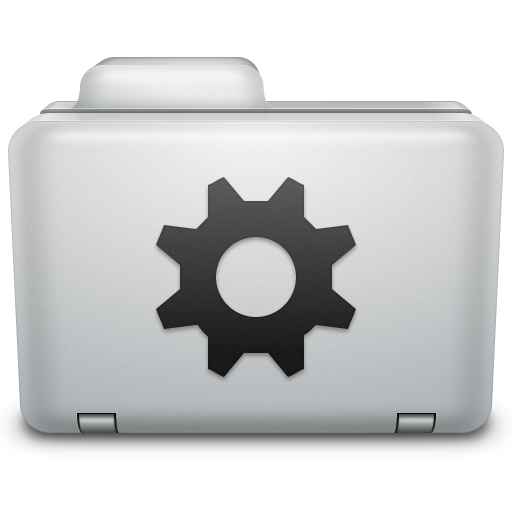 512x512 Noir Smart Folder Alt Icon