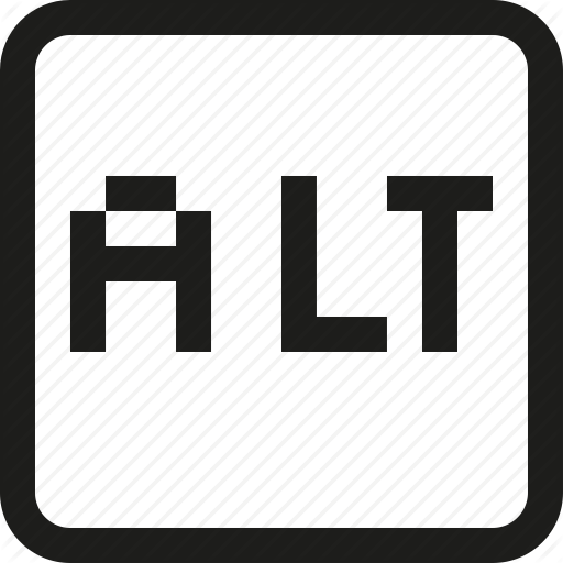 512x512 Alt, Key Icon