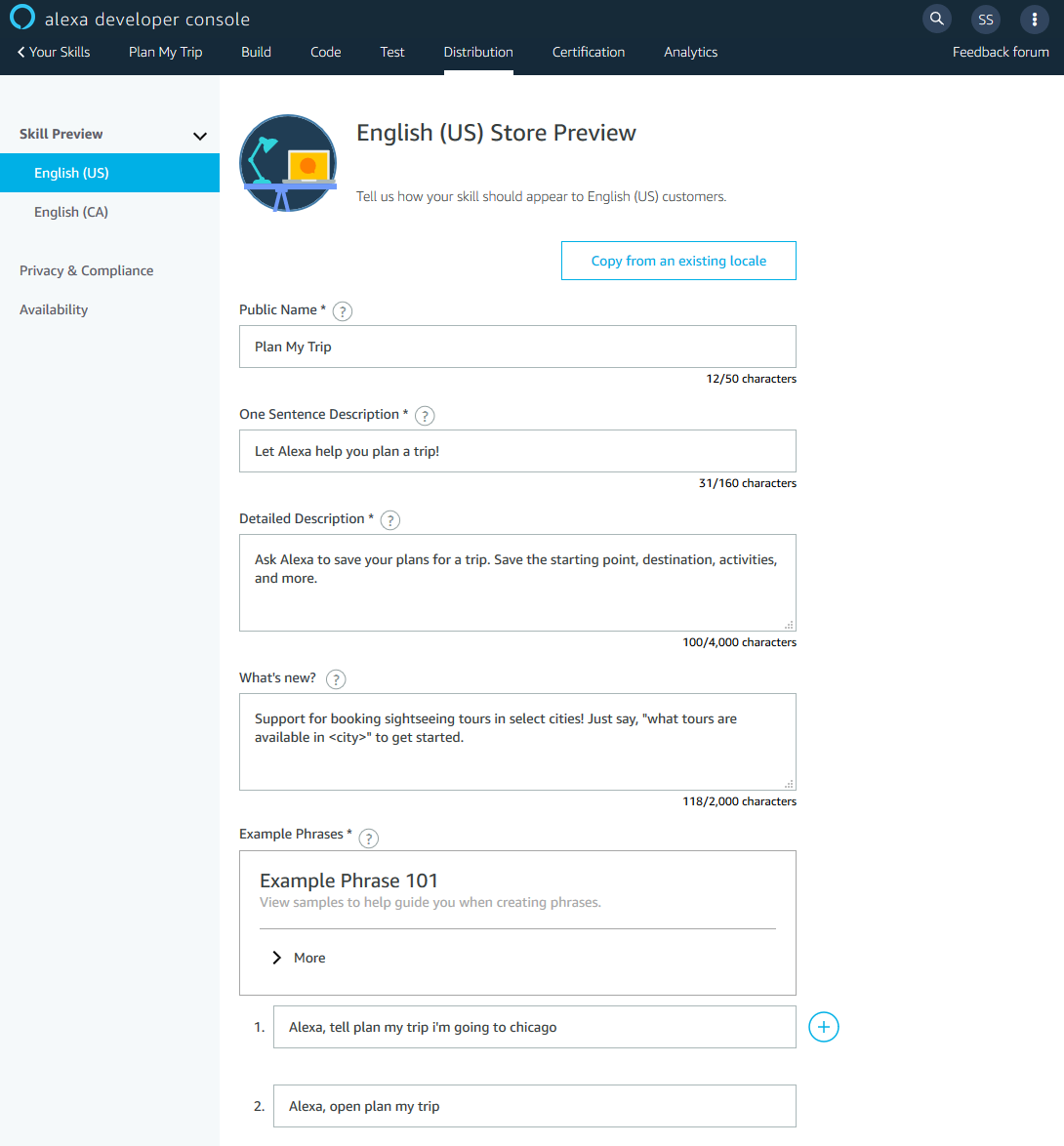 1090x1174 Define Skill Store Details And Availability Alexa Skills Kit