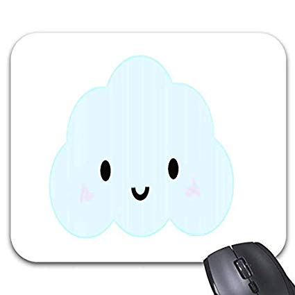 425x425 Cloud Icon Mouse Pads X Natural Eco Rubber